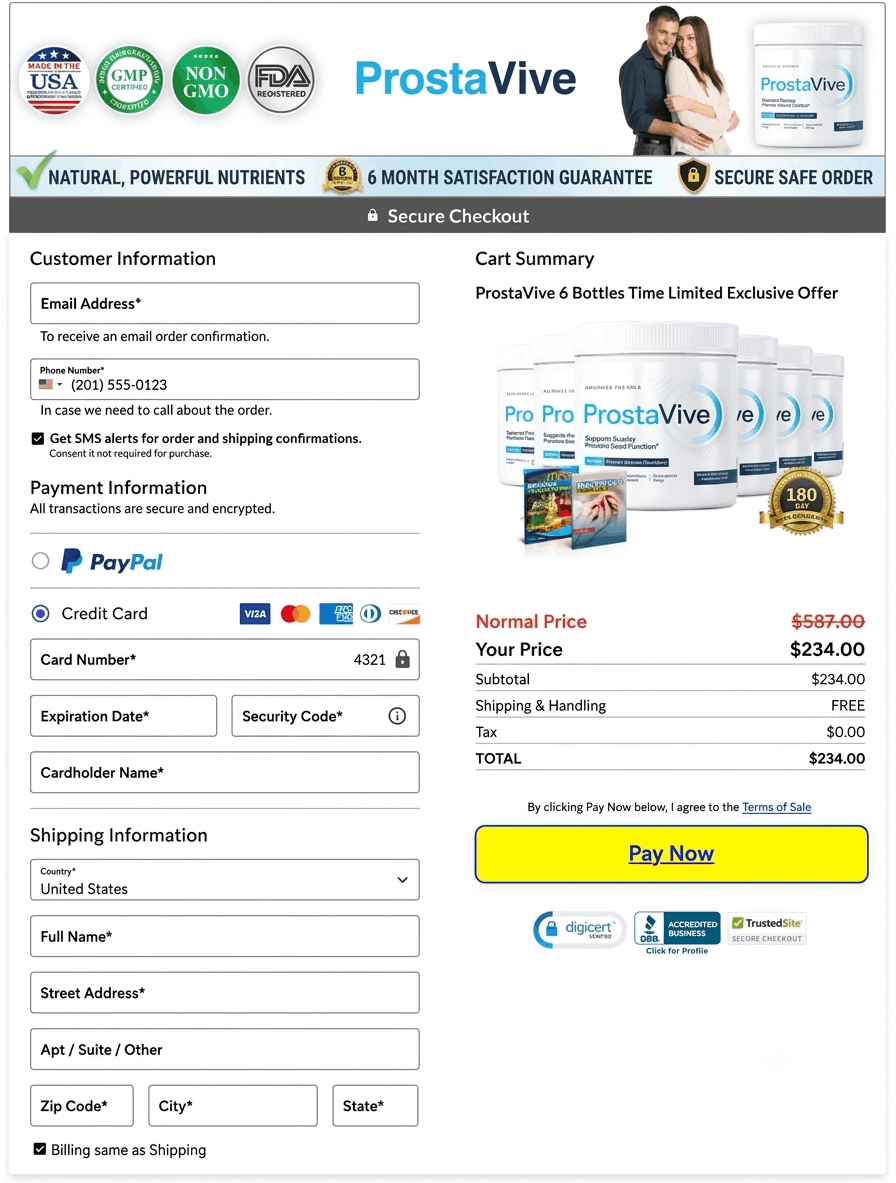 Prostavive-order-page